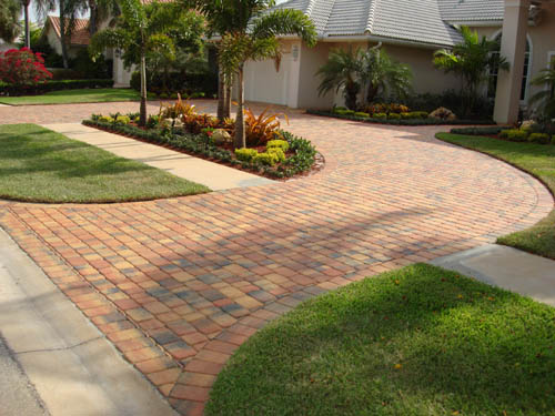 An image of a freshly paved driveway.